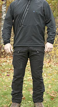 Tr&ouml;jan Mithril och byxan Gere &auml;r synnerligen smidiga och praktiska kl&auml;der.