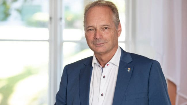 Landshövding Anders Flanking har jägarexamen, men är inte själv aktiv jägare. "Men jag har intresset och kan en del. Vildsvin på Gotland är definitivt inte en bra idé", säger han.