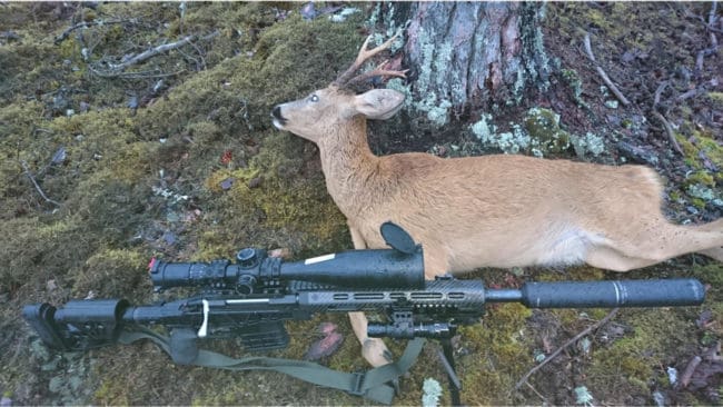 RT3x ses som olämplig för jakt enligt polismyndigheten och Jägareförbundets tidigare vapenpolicy.