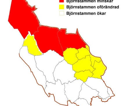 Bj&ouml;rnstammen i Dalarna ska minskas i de norra l&auml;nsdelarna, medan den ska till&aring;tas v&auml;xa i de sydv&auml;stra.