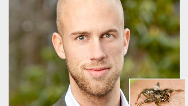 Moderaternas Carl-Oskar Bohlin vill att älglusflugan ska utredas och bekämpas.