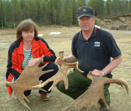 – Älgstammen minskar och det går snabbare än folk har räknat med, säger Börje Grundström i Arjeplog. Idag är det långt mellan de fällhorn som Börje och Gunni titidigare hittat i markerna. Nu är det en svag älgstam med alarmerande låga slaktvikter för fjolåringar.