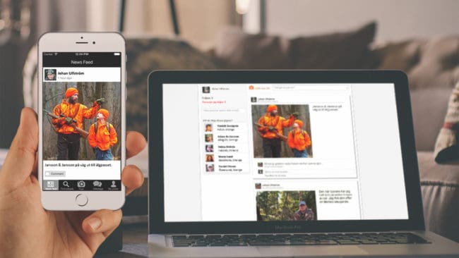 Easyhunt ger sig in bland sociala medier i mitten av augusti. Här kommer jägare kunna lägga upp egna texter och bilder och följa varandra, ungefär som på Facebook.