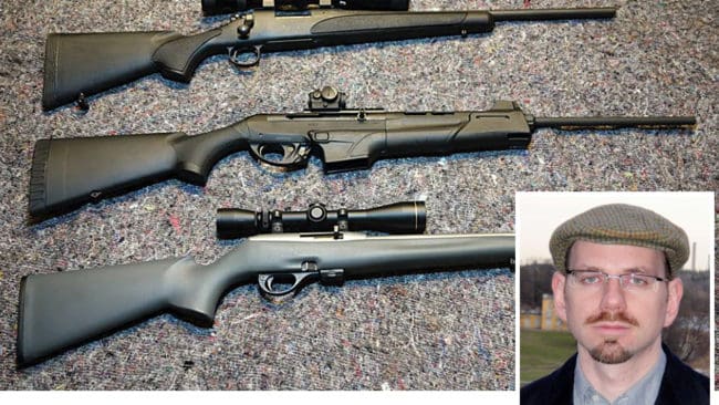 Rikspolisstyrelsen (RPS) fortsätter kampen mot licensgivning på halvautomatiska studsare, speciellt Benelli MR 1 (vapnet i mitten). RPS har till och med börjat desinformera medier inför nyhetsinslag om vapenfrågan. Det här är allvarligt. Det måste gå att lita på myndighetsföreträdare, konstaterar debattören Michael Eriksson.