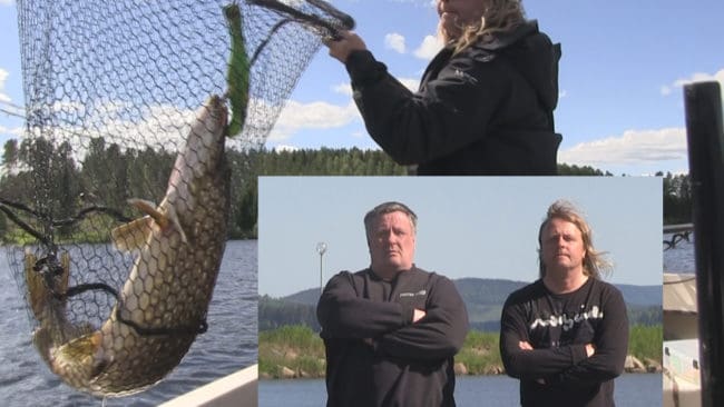 Mikael Moilanen och MIkael Gustafsson testade att besegra fiskare med lokalkännedom.