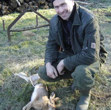 Trots flera drev blev det bara en hare fälld på årets Lida-jakt.