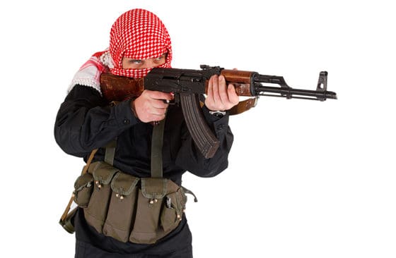 Så här ser automatkarbinen kalasjnikov ut och är tydligen det som EU-kommissionen ser framför sig när de vill förbjuda alla legala halvautomatiska vapen hos skyttar och jägare.