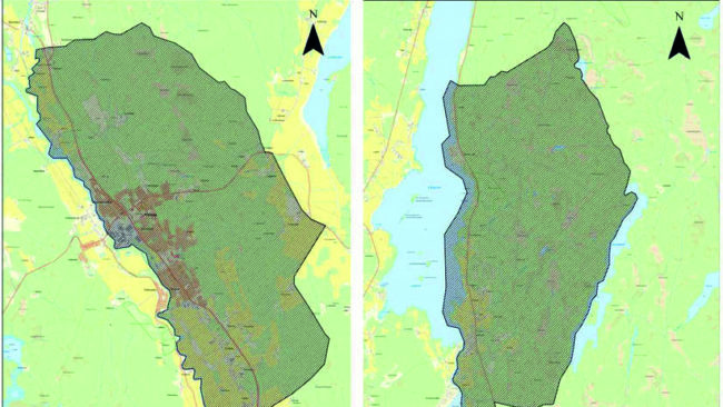 Ett nytt beslut om skyddsjakt på vargen i Kolsva tillåter jakt i ett område kring Kolsva och ett område vid Solmyra.