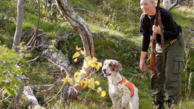 Andelen kvinnliga jägare i Norge fortsätter att öka.