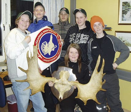 Elin Edman, Albert Larsson, Ludvig Estling, Jens Johansson, Robert Ruuth och Viktor Jakobsson fr&aring;n Norrskenets friskola i Lule&aring; ska ta j&auml;garexamen.