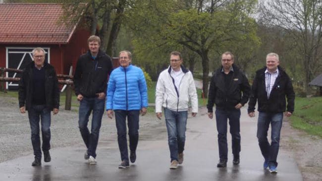 Moderatpolitiker i Dalsland, från vänster: Roland Björndahl, Mellerud, Jesper Johansson, Bengtsfors, Gert Andersson, Bengtsfors, Tomas Andersson, Färgelanda, Jan Johansson, Ed, Michael Karlsson, Åmål.