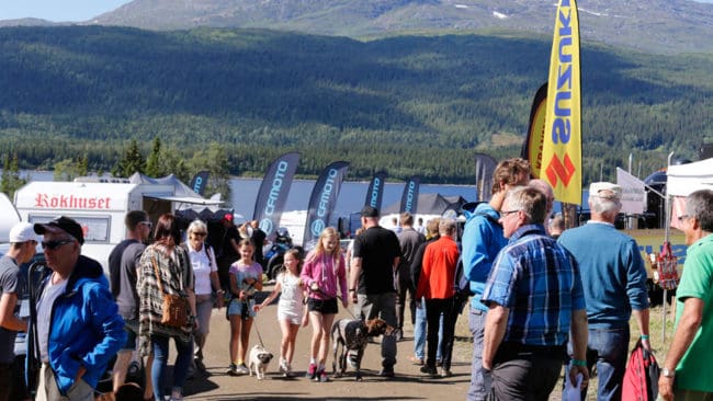 Cirka 17 000 besökare lockades till mässan vid Åreskutan under helgen.