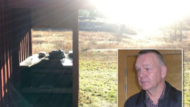 – Visst det var solljus, men utredningen är inte helt rättvis eftersom fotografierna är tagna efter skottögonblicket. När han sköt träffade han också tavlan mitt i prick på 80 meters håll och det ger klart stöd till att motljuset inte var så starkt, sade försvarsadvokat Per Svedlund.