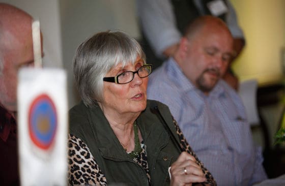Yvonne Oward, ordförande för JRF-distriktet i Stockholm, vill förtydliga ett tidigare uttalande om synen på varg.