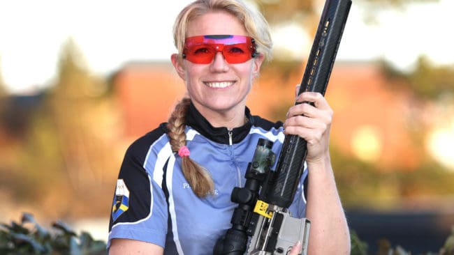 PIa Clerté, dynamisk skytt, varnar för att det är ett missförstånd att halvautomater kan räddas från ett förbud.