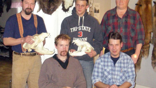 Styrelsen för plotthundsklubben. Tysk Staffan Ericsson, Rasmus Boström, Jörgen Korpelainen, Jalle Spånberg och Niclas Friberg. Jostein Björnersen Nordgaard och Jonas Hellström saknas på bilden.