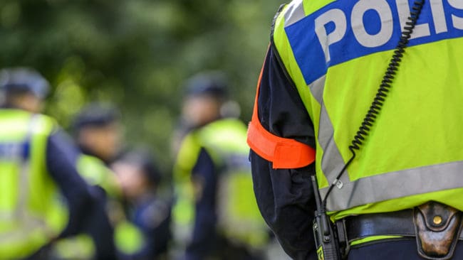 Polisen är förtegen om händelsen.