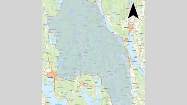 – Området är stort och det är jättesvåra spårförhållanden, med över metern i spårdjup och bitvis skare. Det är därför som vi har fått tillstånd att söka upp djur med skoter, säger Bertil Forsberg, jaktledare och talesperson för jägare och markägare i Rackstadsreviret.