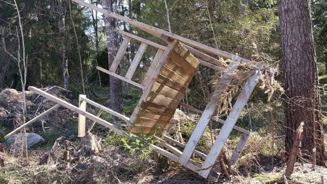 54-åringen som friats för omfattande jakttornssabotage i Jämtland får närmare 15 000 kronor i skadestånd för ”lidandet” när han satt häktad i en och en halv vecka efter att ha hållit sig borta från fyra rättegångar. (Arkivbild)