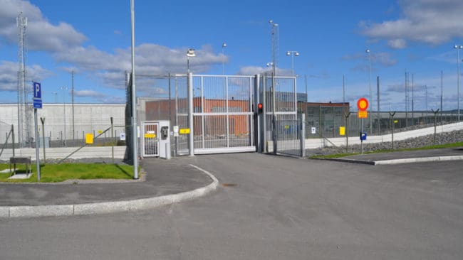 Den misstänkte huvudmannen har suttit häktad i tre månader. Här anstalten Saltvik i Härnösand.