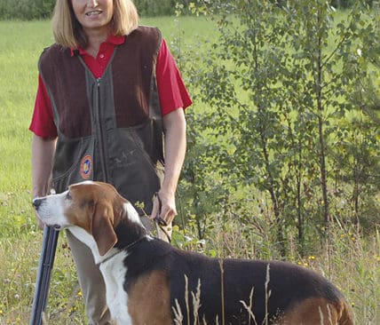 Solveig&nbsp;Larsson,&nbsp;f&ouml;rbundsordf&ouml;rande J&auml;garnas&nbsp;Riksf&ouml;rbund.