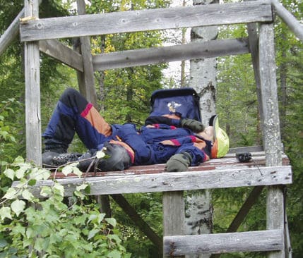 Det blev två långa jaktdagar när 11-årige August Persson var med på en fadderjakt.