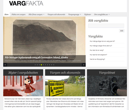 Vargfakta.se finns kvar p&aring; Facebook. I ett hemligt webbforum lade en ledamot i Rovdjursf&ouml;reningens styrelse upp planer f&ouml;r hur vargfakta skulle sl&auml;ngas ut fr&aring;n Facebook. &rdquo;Uppenbarligen hade vi en Quisling bland oss&rdquo;, kommenterar den ansvariga.