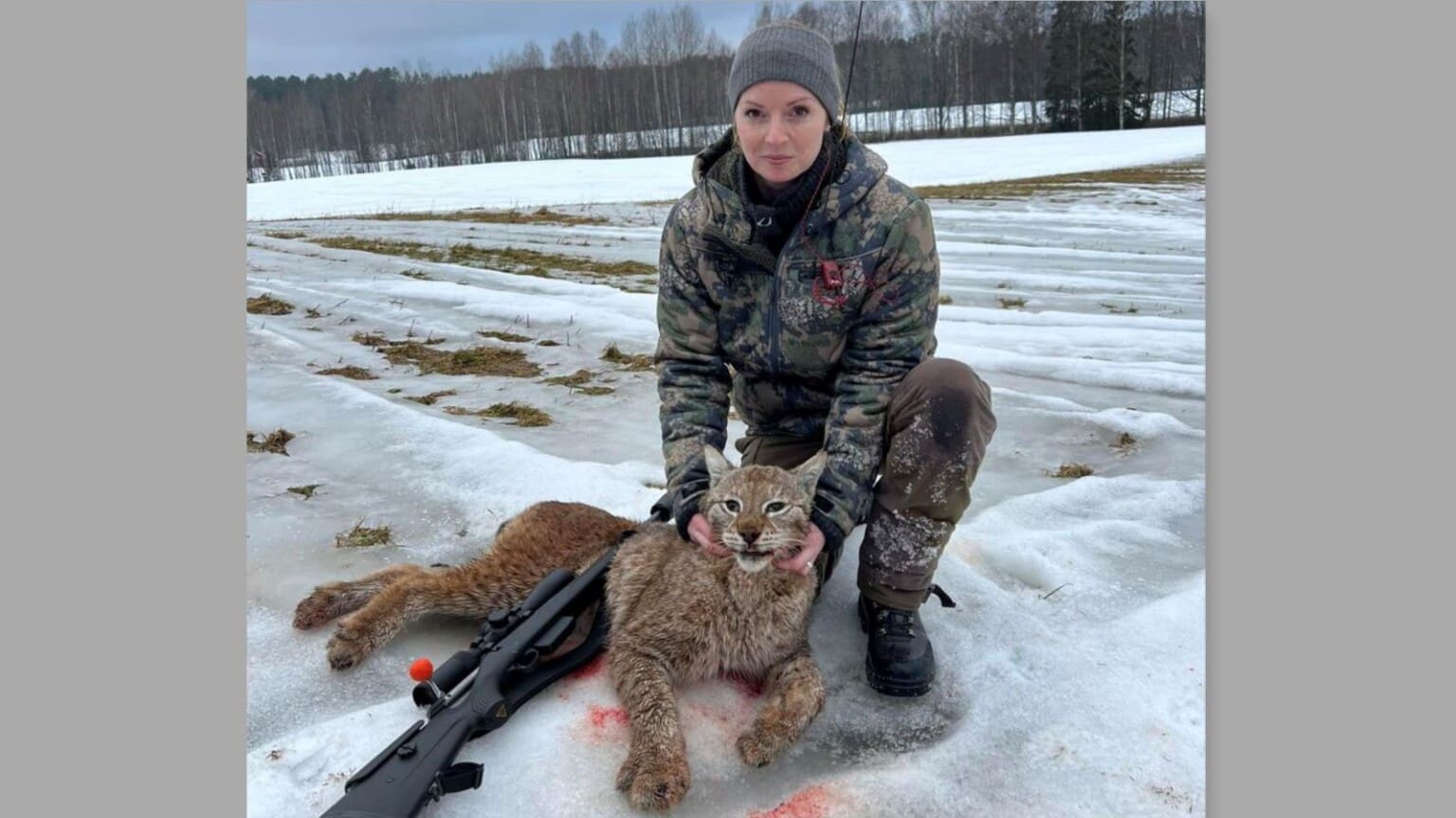 Lyckad lodjursjakt för Anna Jakt & Jägare