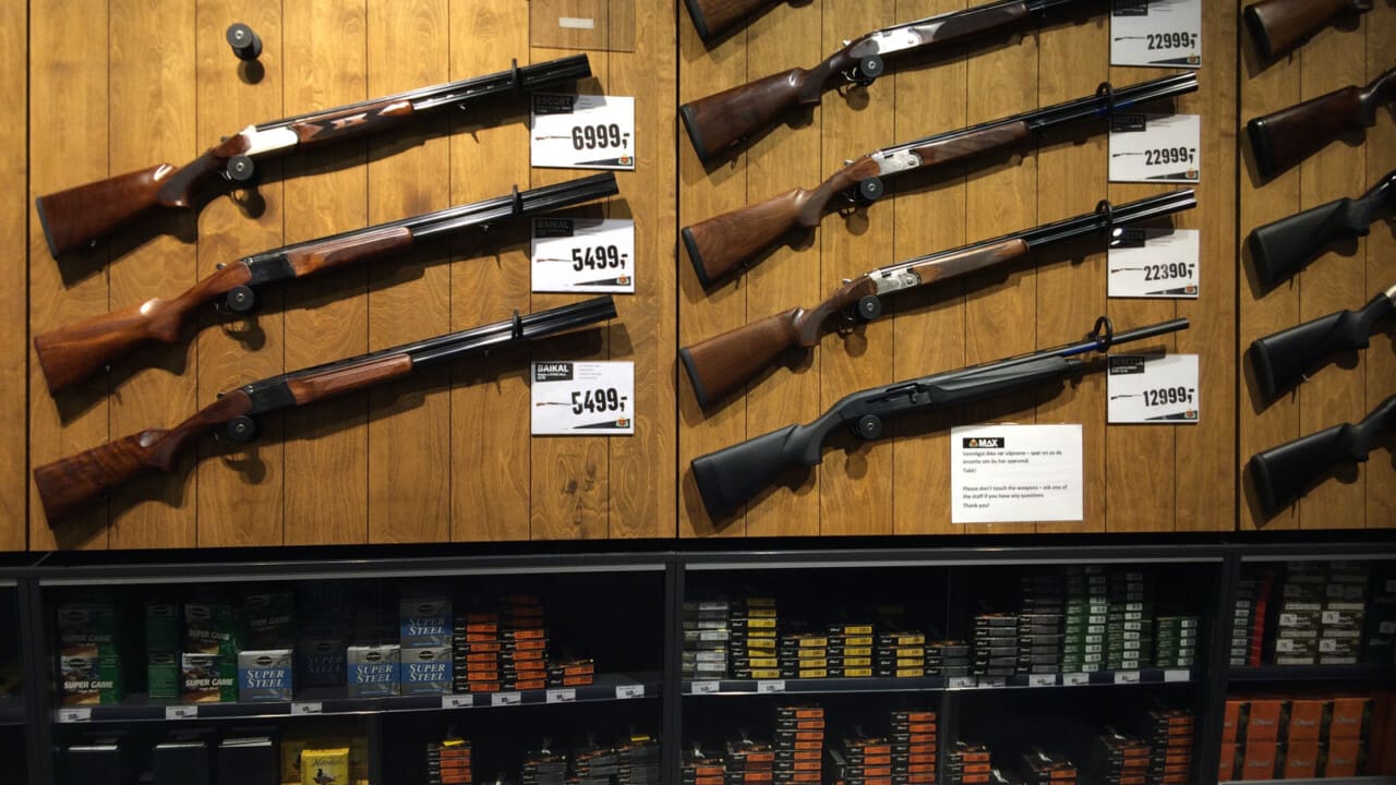 gevär i vapenhandel